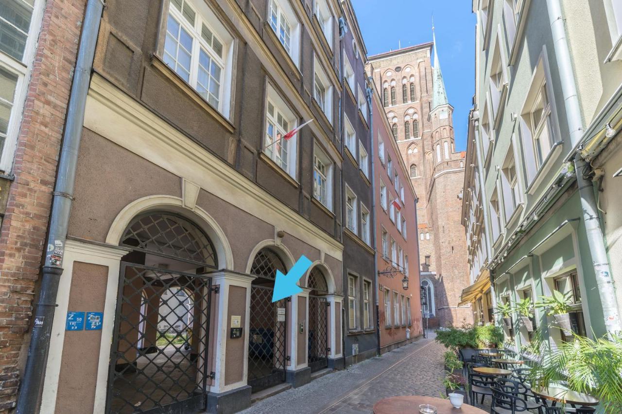 Apartament Przytulny Starowka Old Town Piwna Danzig Exterior foto